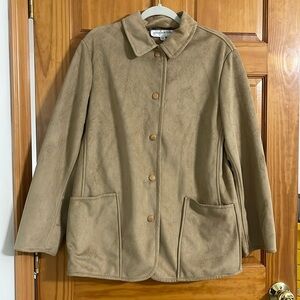 Jones New York fleece lined jacket